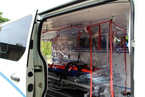 Protéger les personnels soignants et les patients dans les ambulances avec Protect Shell by Gruau
