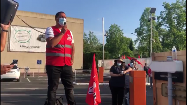 Renault : FO à Bercy, Jose-Vicente de Los Mozos à Choisy