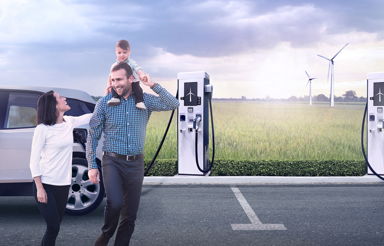 Kallista Energy dévoile son projet de bornes de recharge alimentées par des éoliennes