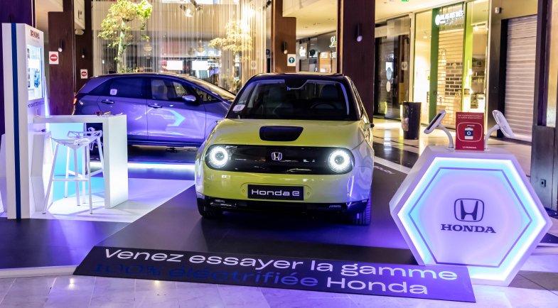 Honda s’installe aussi à Parly 2