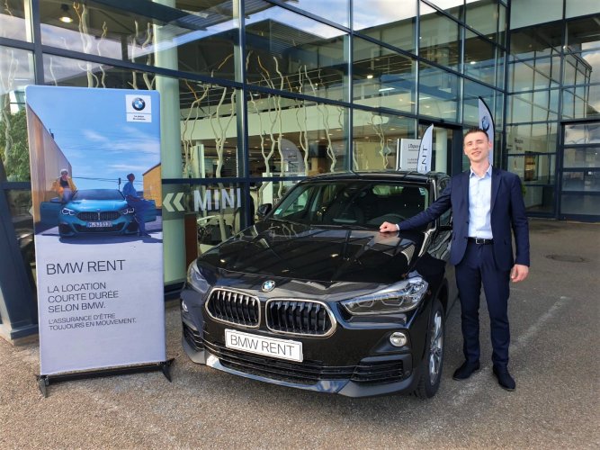 Le service de location BMW Rent se déploie en France