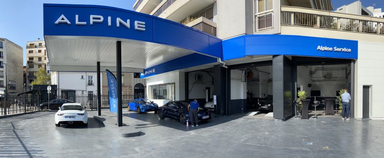 Le premier atelier Alpine Service va ouvrir ses portes à Boulogne-Billancourt