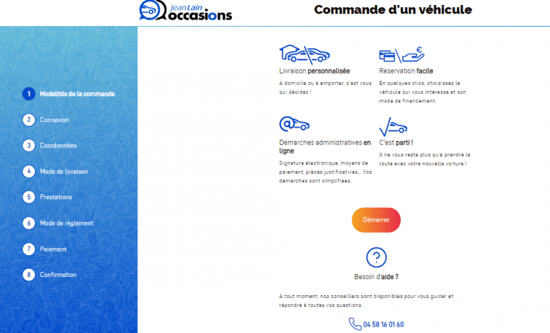 100% du stock VO du groupe Jean Lain disponible à l’achat 100% en ligne