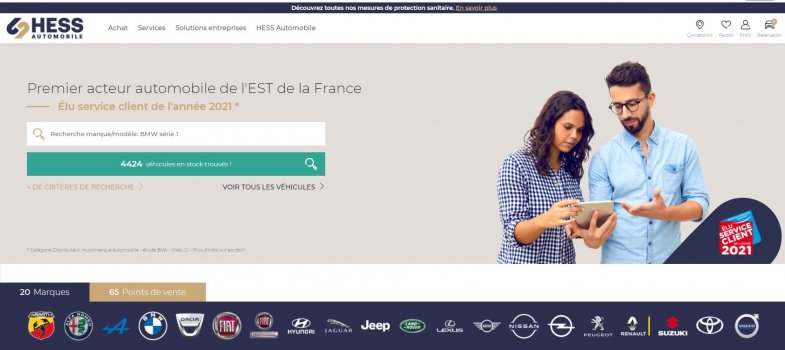 Le groupe Hess Automobile élu Service client de l’année