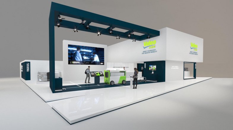 Valeo révèle un système complet de propulsion électrique sur le Salon de Shangaï