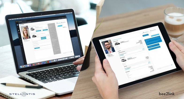 VO : Le réseau en propre de Stellantis adopte l’outil de vente à distance de Bee2link