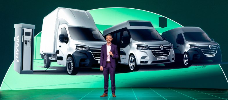 Hyvia révèle son offre de Renault Master à hydrogène