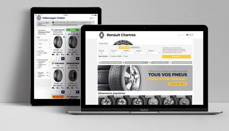 Loi Montagne : des concessionnaires se préparent en lançant leurs sites de e-commerce pneumatiques