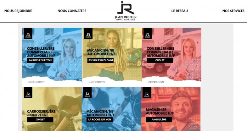 Le groupe Jean Rouyer Automobiles recrute plus de 100 alternants