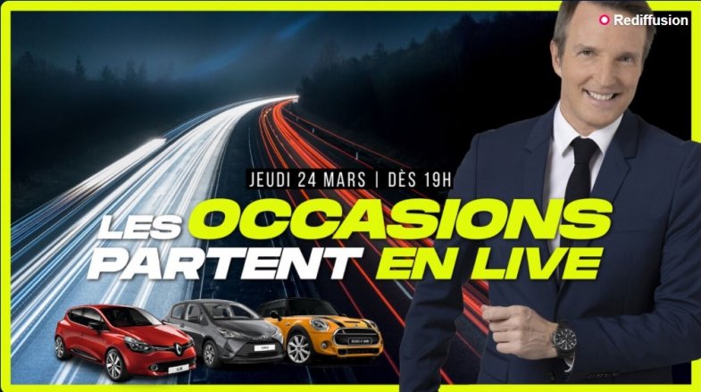 Chez Gueudet, "les occasions partent en live"