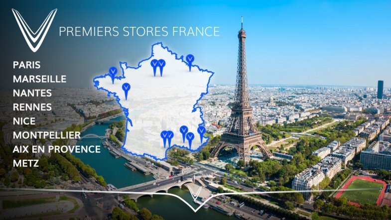 Vinfast va ouvrir des points de vente en propre en Europe