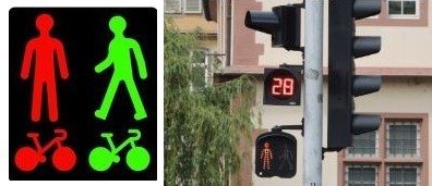 Feu piéton-cycliste, compte à rebours : la signalisation routière évolue