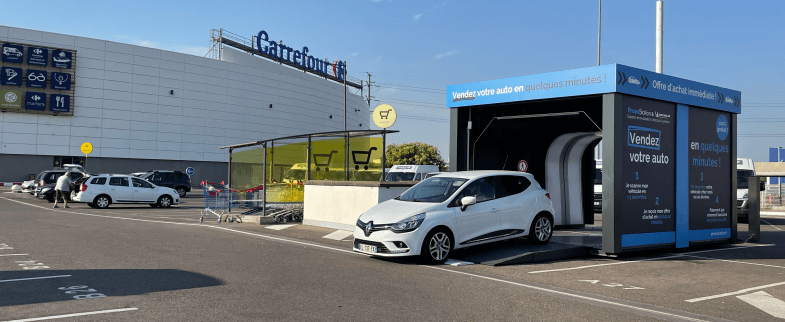BCA installe des portiques Proovstation chez Carrefour pour faire du rachat cash