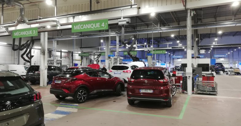 Le centre de rénovation de VO de Lens accélère son rythme de production