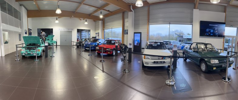 Le groupe Dubreuil fête les 40 ans de la Peugeot 205
