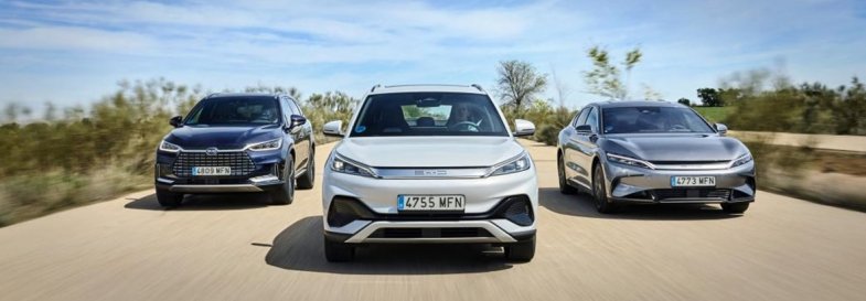 BYD signe avec trois grands groupes de distribution en Espagne