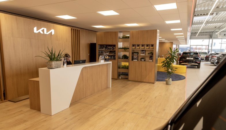 Nouvelle identité des concessions Kia :  12 projets réalisés, 65 en cours