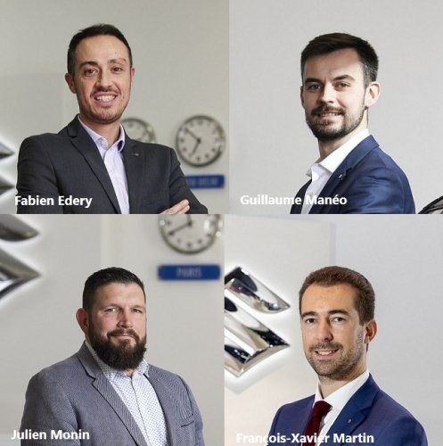 Quatre nouveaux responsables au département commercial automobile de Suzuki France