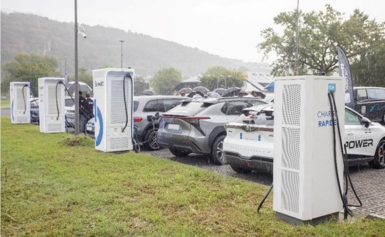 Sowatt Solutions, filiale du groupe Jean Lain, inaugure un hub de recharge rapide à Chambéry