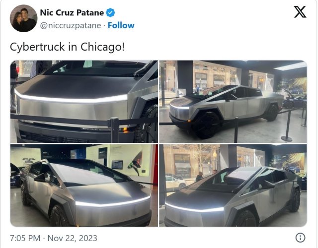 Tesla livre ses premiers exemplaires de Cybertruck
