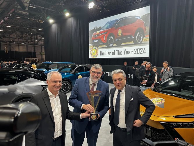 Renault Scénic Car of the Year 2024, le détail des votes