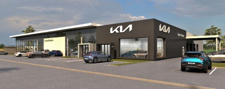 Le nouveau site BMW-Mini-Kia du groupe Berteaux en image