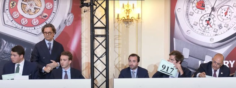 Des montres de Schumacher vendues près de 4 millions de francs suisses