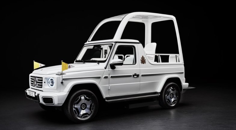 La nouvelle papamobile est électrique