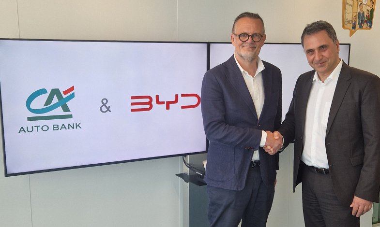 BYD France signe avec CA Auto Bank