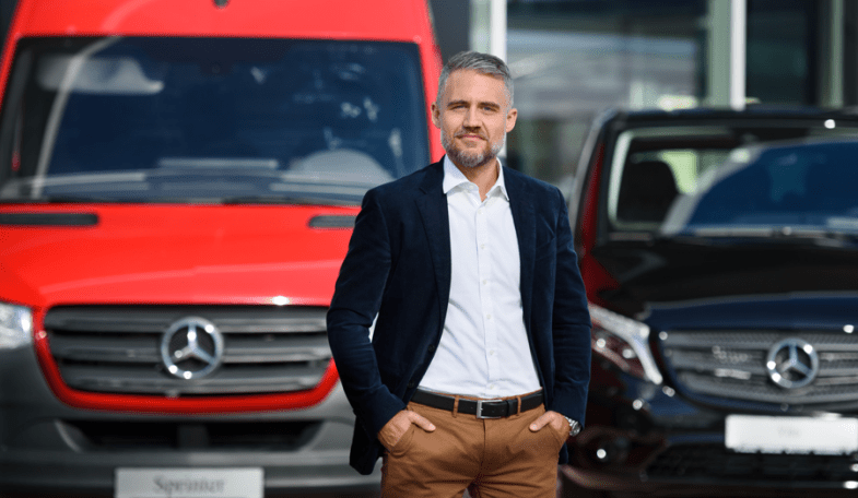 Batiste Pascalin nommé DG de Mercedes-Benz Vans France