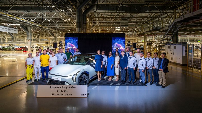 L’EV4, premier modèle électrique de Kia produit en Europe