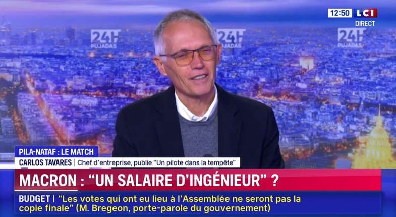 An engineer's salary of €19,000: Carlos Tavares' fake news